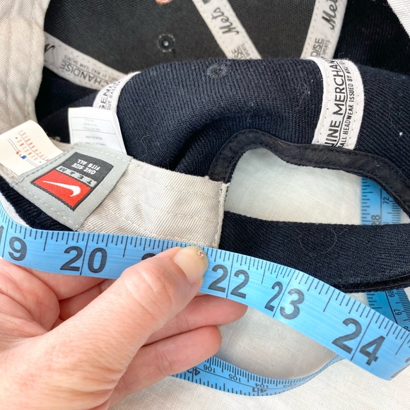 Vintage New York Mets Nike Fitted Baseball Ball Cap Hat - Picture 10 of 11